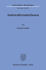 E-book, Amtswalterunterlassen., Duncker & Humblot