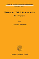 E-book, Hermann Ulrich Kantorowicz. : Eine Biographie., Duncker & Humblot
