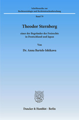 E-book, Theodor Sternberg - : einer der Begründer des Freirechts in Deutschland und Japan., Duncker & Humblot