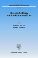 E-book, Biology, Culture, and Environmental Law., Duncker & Humblot