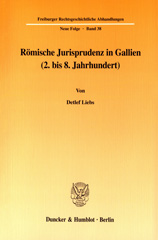 E-book, Römische Jurisprudenz in Gallien (2. bis 8. Jahrhundert)., Liebs, Detlef, Duncker & Humblot