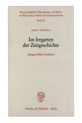E-book, Im Irrgarten der Zeitgeschichte. : Ausgewählte Aufsätze., Topitsch, Ernst, Duncker & Humblot