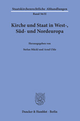 E-book, Kirche und Staat in West-, Süd- und Nordeuropa., Duncker & Humblot