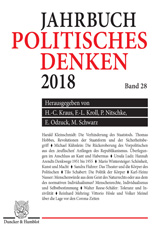 E-book, Politisches Denken. Jahrbuch 2018., Odzuck, Eva., Duncker & Humblot