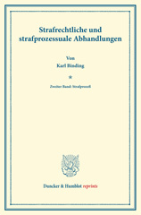 eBook, Strafrechtliche und strafprozessuale Abhandlungen. : Strafprozeß., Duncker & Humblot
