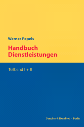 E-book, Handbuch Dienstleistungen : 2 Teilbände, Duncker & Humblot