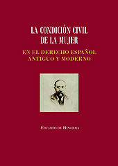 E-book, La condición civil de la mujer en el derecho español antiguo y moderno, Dykinson