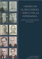 E-book, España en el recuerdo, México en la esperanza : juristas republicanos del exilio, Martínez Chávez, Eva Elizabeth, Dykinson