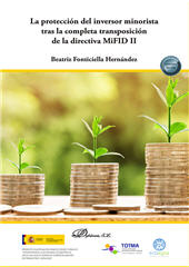 E-book, La protección del inversor minorista tras la completa transposición de la directiva Mifid II, Fonticiella Hernández, Beatriz, Dykinson