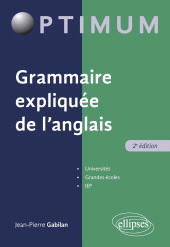 eBook, Grammaire expliquée de l'anglais, Édition Marketing Ellipses