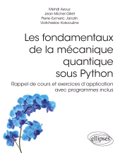 E-book, Les fondamentaux de la mécanique quantique sous Python : Rappel de cours et exercices d'application avec programmes inclus, Édition Marketing Ellipses