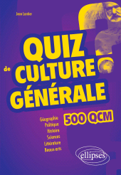 E-book, Quiz de Culture Générale : 500 QCM, Édition Marketing Ellipses