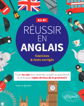 E-book, Réussir en anglais : Toutes les clés pour reprendre, acquérir ou approfondir les principales règles de la grammaire anglaise : A2-B1 (avec exercices et tests corrigés), Édition Marketing Ellipses