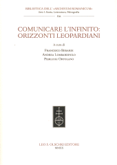 E-book, Comunicare l'Infinito : orizzonti leopardiani, Leo S. Olschki editore