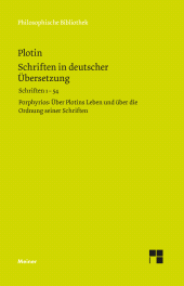 E-book, Schriften in deutscher Übersetzung : Die Schriften 1-54 der chronologischen Reihenfolge, Felix Meiner Verlag