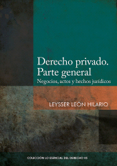 E-book, Derecho privado : Parte general, Fondo Editorial de la PUCP