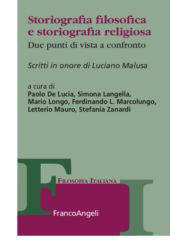E-book, Storiografia filosofica e storiografia religiosa : due punti a confronto : scritti in onore di Luciano Malusa, Franco Angeli
