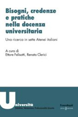 E-book, Bisogni, credenze e pratiche nella docenza universitaria : Una ricerca in sette Atenei italiani, Franco Angeli