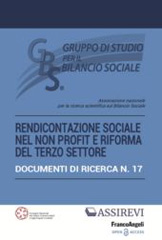 E-book, Rendicontazione sociale nel non profit e riforma del terzo settore : Documenti di ricerca, Franco Angeli