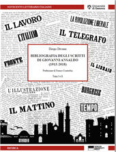 E-book, Bibliografia degli scritti di Giovanni Ansaldo (1913-2018), Genova University Press