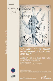 E-book, 140 ans de musique instrumentale à Angers (1877-2017) : autour de la Société de concerts populaires, L'Harmattan