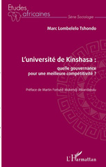 E-book, L'université de Kinshasa : quelle gouvernance pour une meilleure compétitivité ?, L'Harmattan
