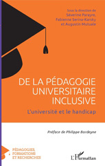 E-book, De la pédagogie universitaire inclusive : l'université et le handicap, L'Harmattan