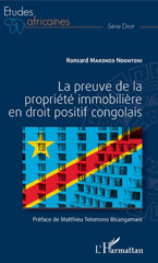 E-book, La preuve de la propriété immobilière en droit positif congolais, Makonzo Ndontoni, Ronsard, L'Harmattan
