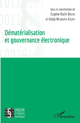 E-book, Dématérialisation et gouvernance électronique, L'Harmattan