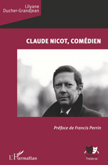 E-book, Claude Nicot, comédien, L'Harmattan
