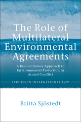eBook, The Role of Multilateral Environmental Agreements, Hart Publishing