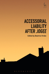 E-book, Accessorial Liability after Jogee, Hart Publishing