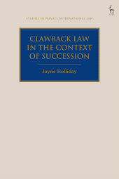 E-book, Clawback Law in the Context of Succession, Hart Publishing
