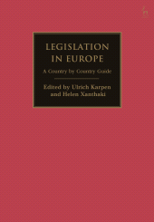 E-book, Legislation in Europe : A Country by Country Guide, Hart Publishing