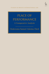 E-book, Place of Performance : A Comparative Analysis, Hart Publishing