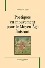 E-book, Potiques en mouvement pour le Moyen Age finissant, Honoré Champion