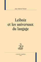 E-book, Leibniz et les universaux du langage, Honoré Champion