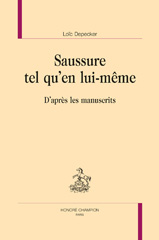 E-book, Saussure tel qu'en lui-même : D'après les manuscrits, Honoré Champion