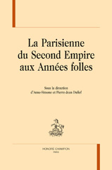 E-book, La Parisienne du Second Empire aux Années folles, Honoré Champion
