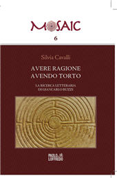 eBook, Avere ragione avendo torto : la ricerca letteraria di Giancarlo Buzzi, Cavalli, Silvia, Paolo Loffredo