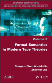 E-book, Formal Semantics in Modern Type Theories, ISTE