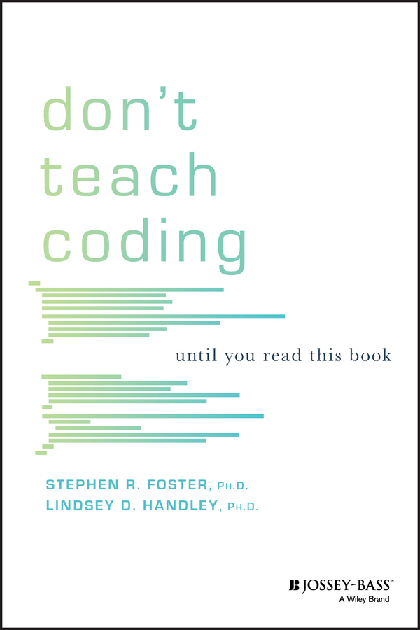 E-book, Don't Teach Coding : Until You Read This Book, Jossey-Bass