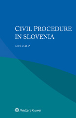 E-book, Civil Procedure in Slovenia, Kluwer Law International