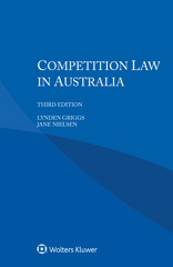 eBook, Competition Law in Australia, Griggs, Lynden, Wolters Kluwer