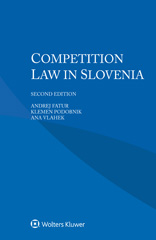 eBook, Competition Law in Slovenia, Wolters Kluwer