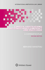 E-book, Complex Arbitrations, Kluwer Law International
