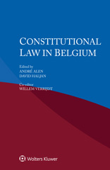 E-book, Constitutional Law in Belgium, Kluwer Law International