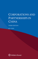 eBook, Corporations and Partnerships in China, Wolters Kluwer