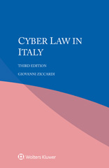eBook, Cyber Law in Italy, Ziccardi, Giovanni, Wolters Kluwer