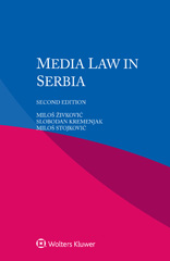 eBook, Media Law in Serbia, Živković, Miloš, Wolters Kluwer